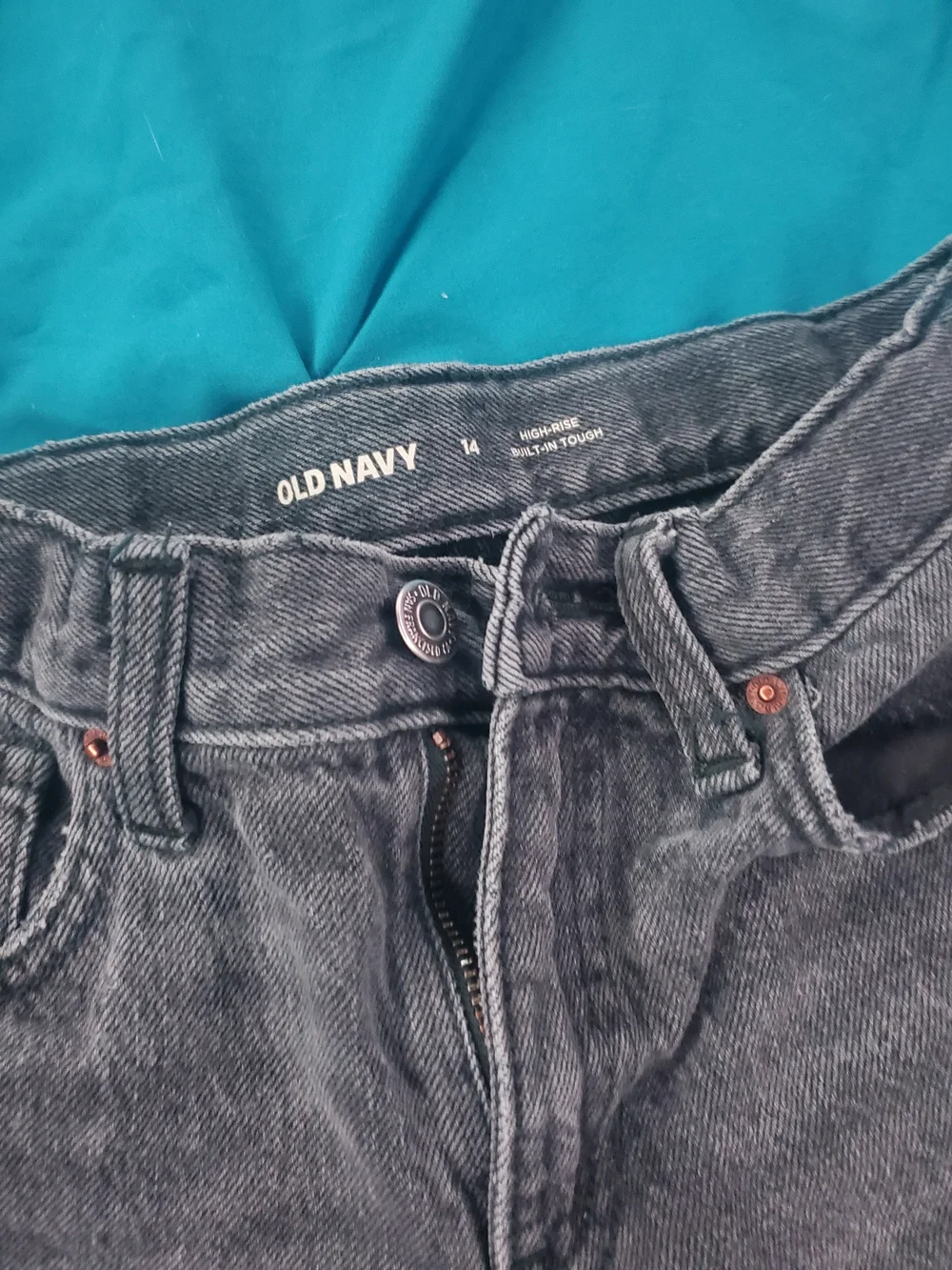 Old Navy Black Distressed Denim Kids' Shorts